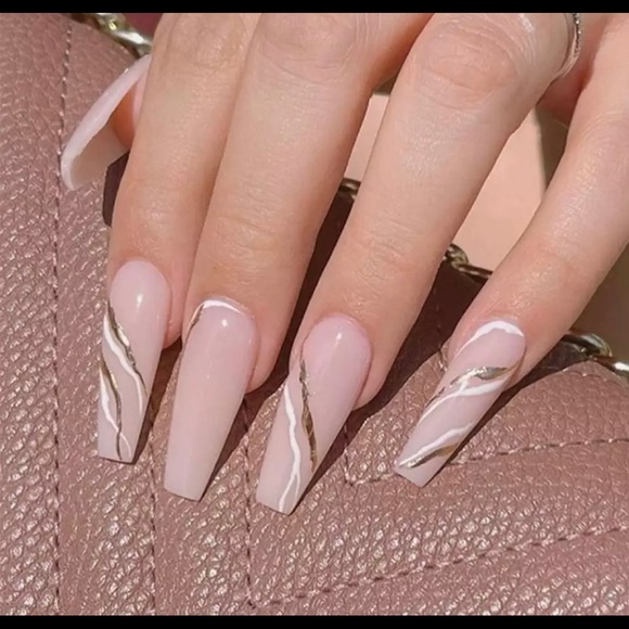 Other - NUDE WHITE AND GOLD SET!